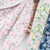 Dingxin Wave-edge floral woven ribbons, rural style, small flower ear-edge ribbon headwear, clothing accessories wholesale Application Scenario
